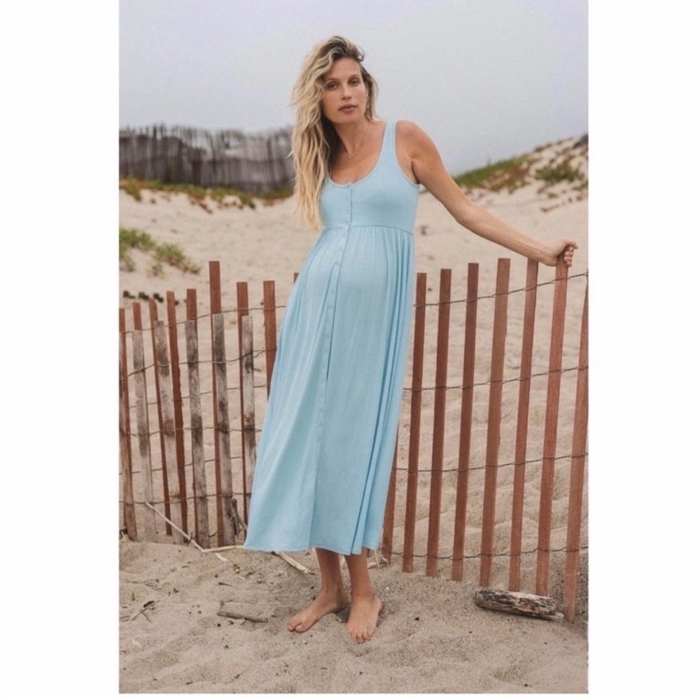 The Softest Rib Nursing Tank Dress